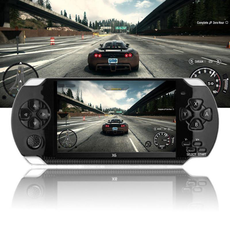 Gaming Console Old School - ハンドヘルドポータブルレトロビデオゲームコンソール子供用ビデオゲームアーケードプレーヤーミニマシンエミュレータレトロゲームゲームステーション