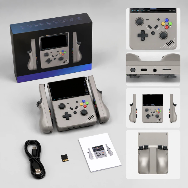 Gaming Console.Emulators - M18 レトロハンドヘルドゲーム機 4K HD出力 3Dアーケード クラシックエミュレーション
