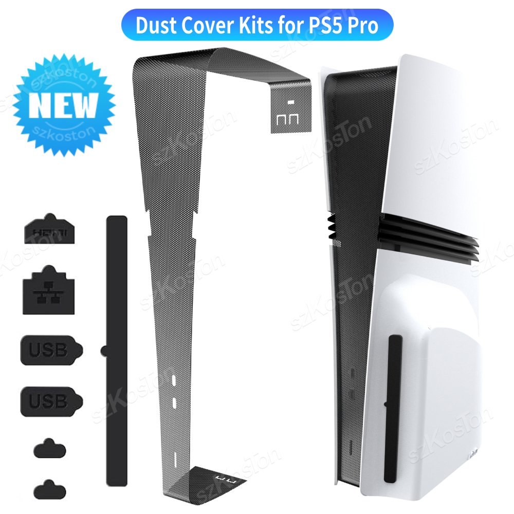 Gaming Console Usb - PS5 Pro ゲームコンソール用ダストカバーキット 冷却ファン ダストフィルター USB