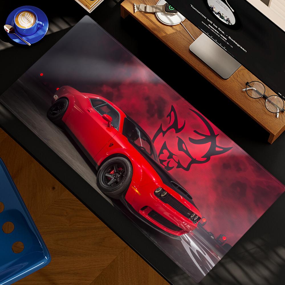 Gaming Console In Car - D-DodgeS 車用クールマウスパッド XXL コンピューターアクセサリー 大型キーボード ラップトップテーブルパッド