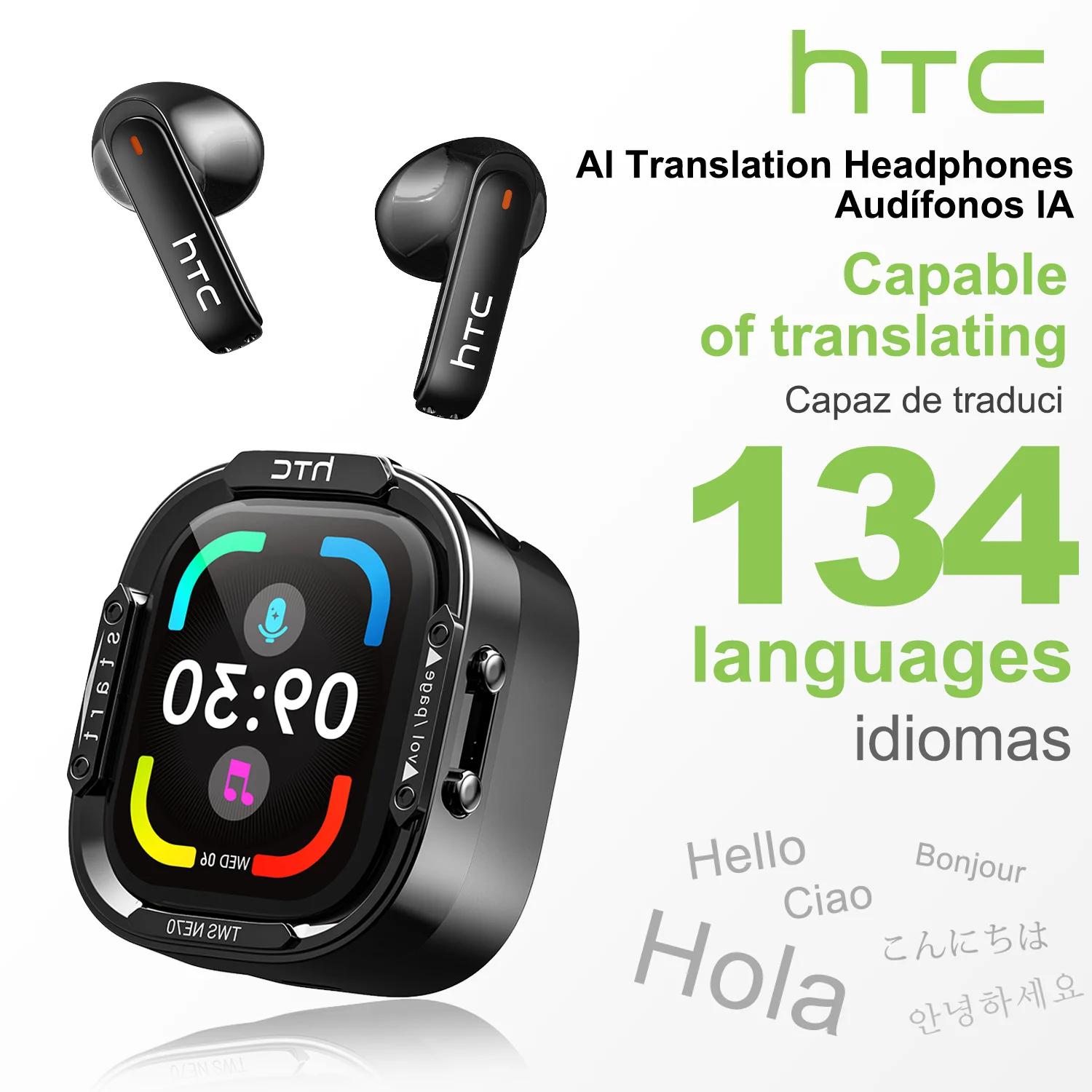 Gaming Console For Your Phone - HTC NE70 Bluetooth V6.0 ヘッドフォン スマート