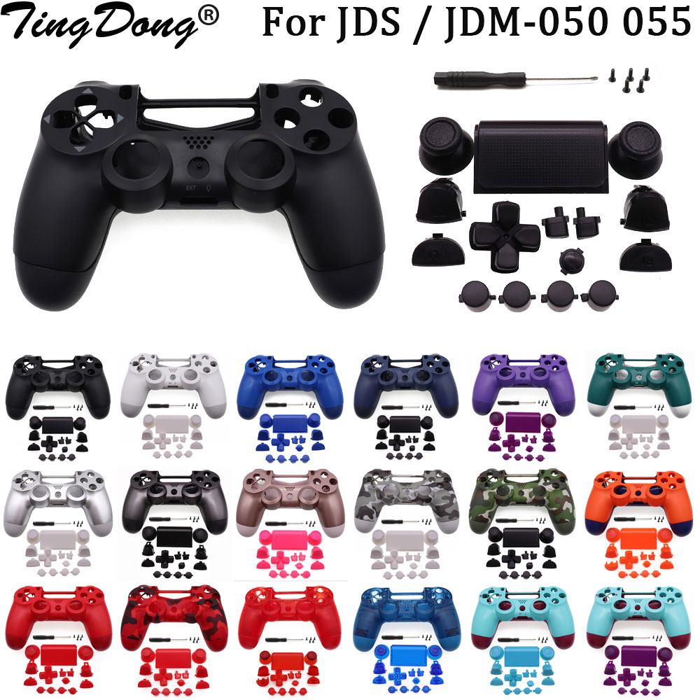 Gaming Console And Tv - フルプラスチックハードシェル + ボタンモッドキット JDS JDM-050 055