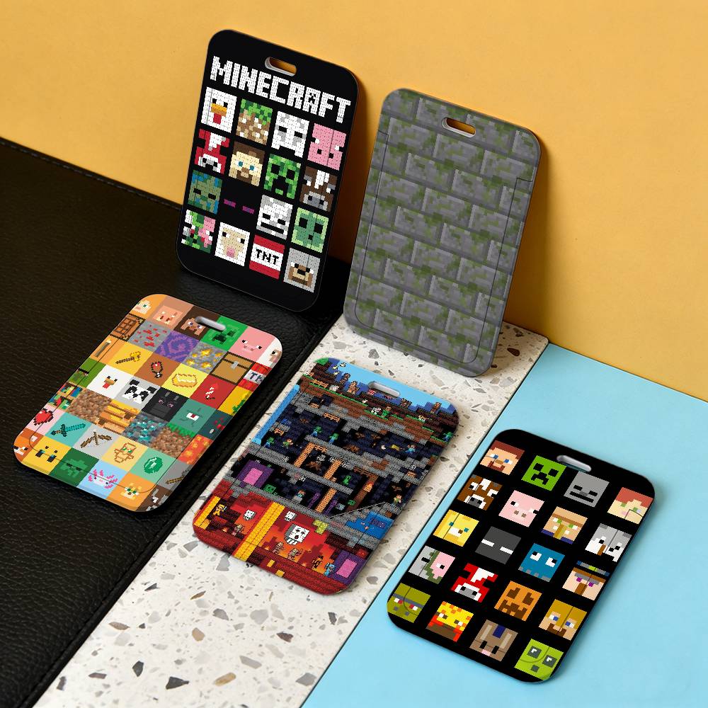 クラシックゲームM-Minecraft-ES透明カードホルダ - Gaming Console For Minecraft のレビューと価格