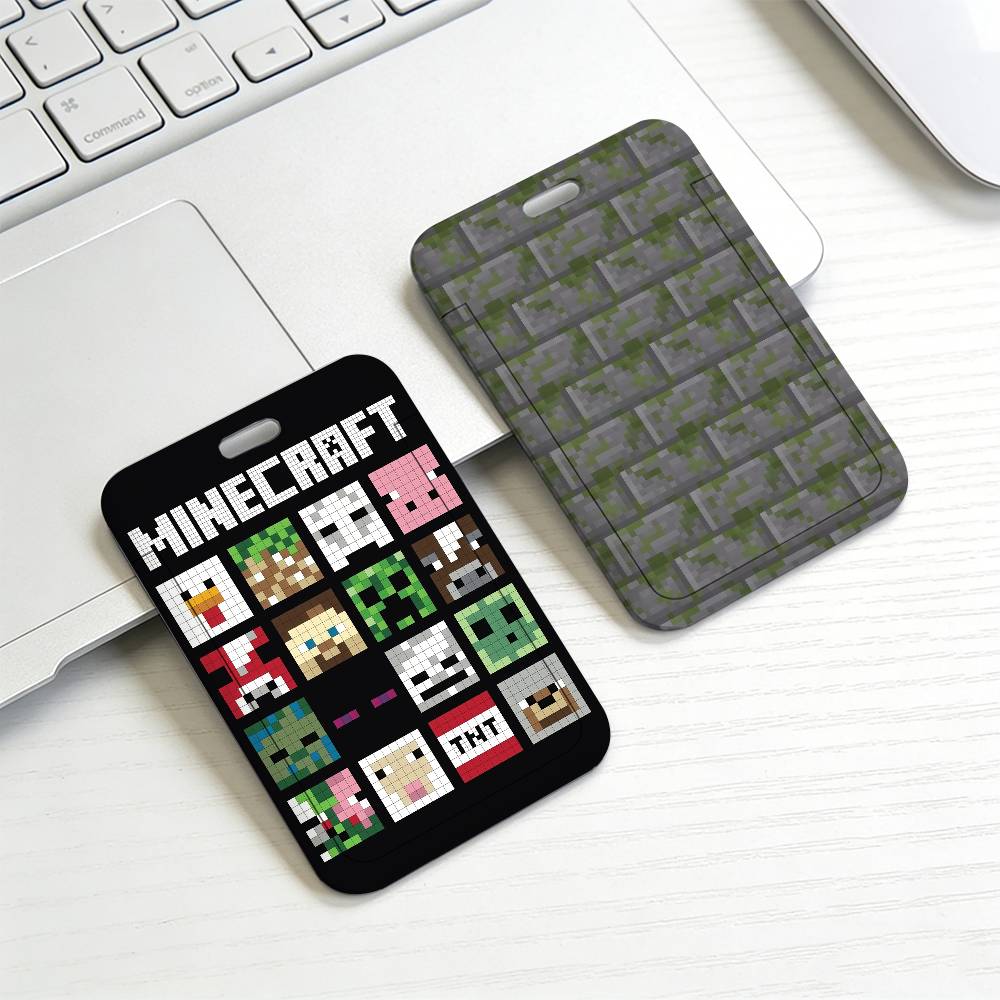 クラシックゲームM-Minecraft-ES透明カードホルダ - Gaming Console For Minecraft のレビューと価格