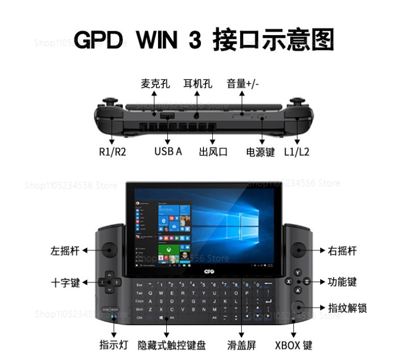 ゲームコンソール用外部ディスプレイ GPDドックステーション - Gaming Console Usb のレビューと価格