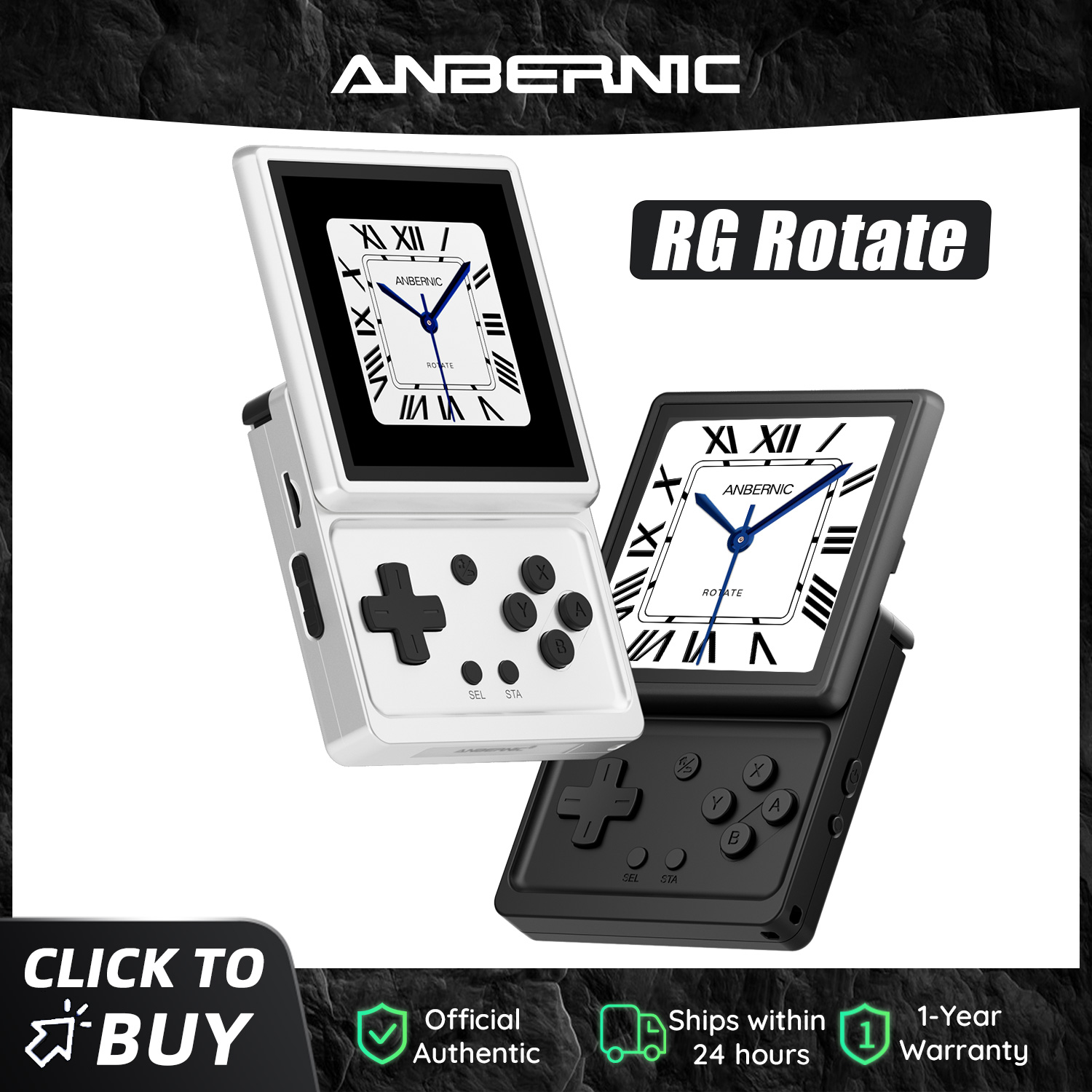 Anbernic RG Rotate レトロハンドヘルドゲー - Gaming Console 5 Year Old のレビューと価格
