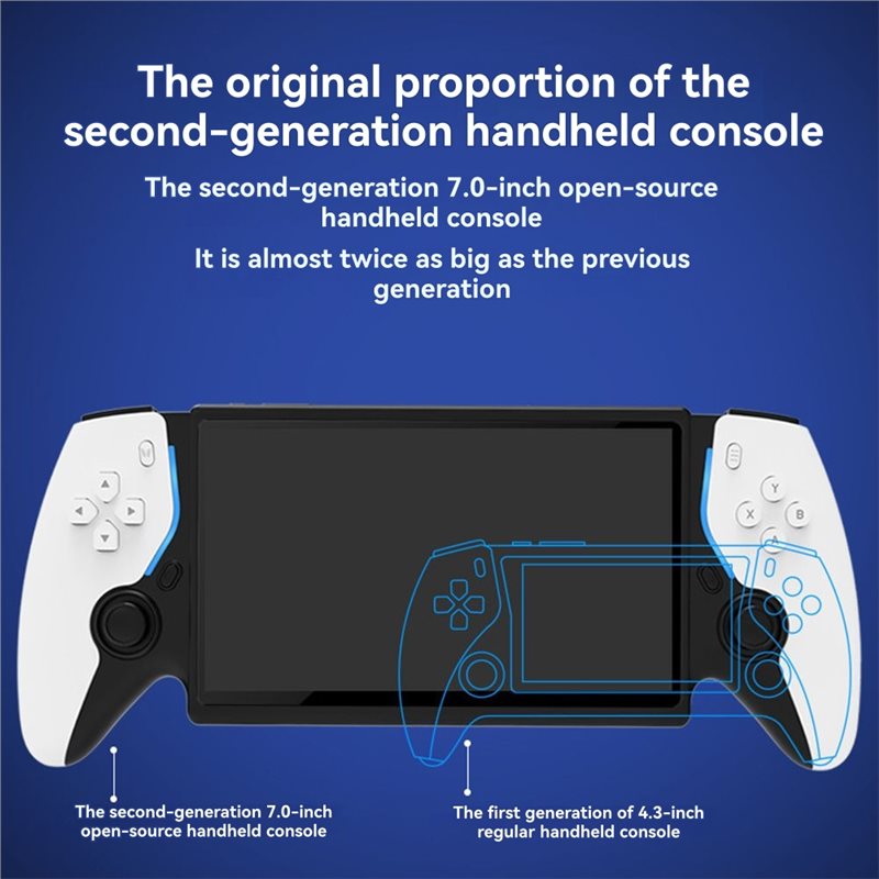 SQPP-ゲーミング愛好家向けギフト 7インチ デュアルジョ - Gaming Console.Emulators のレビューと価格