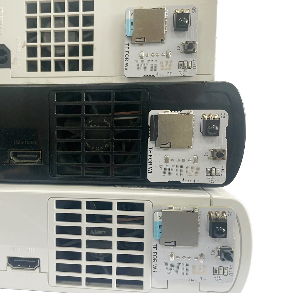 Wii UとWiiビデオコンソール用の2つのSDカードスロッ - Gaming Console Usb のレビューと価格