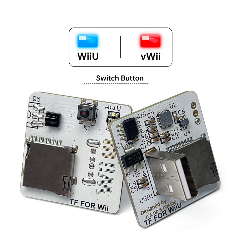 Wii UとWiiビデオコンソール用の2つのSDカードスロッ - Gaming Console Usb のレビューと価格