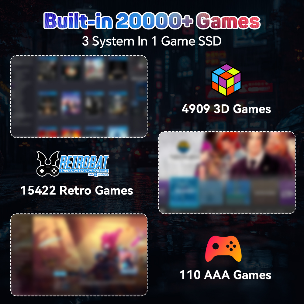 2TBゲーミングエミュレーションハードドライブ、20000種 - Gaming Console.Emulators のレビューと価格