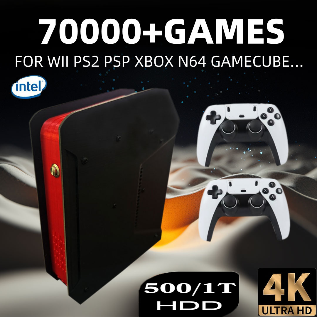 X4 レトロビデオゲームコンソール 1T デュアルシステムと - Gaming Console For Kids のレビューと価格