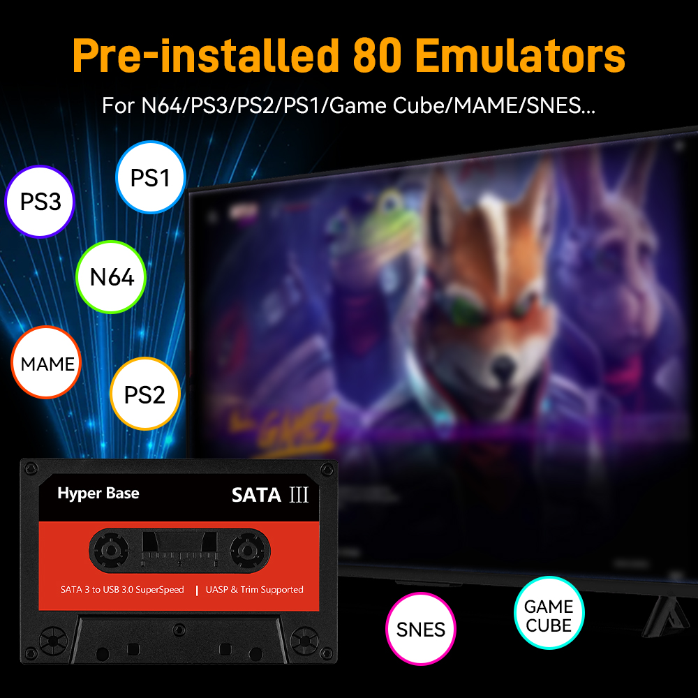 Batocera-エミュレーター,52000の組み込みレトロ - Gaming Console.Emulators のレビューと価格