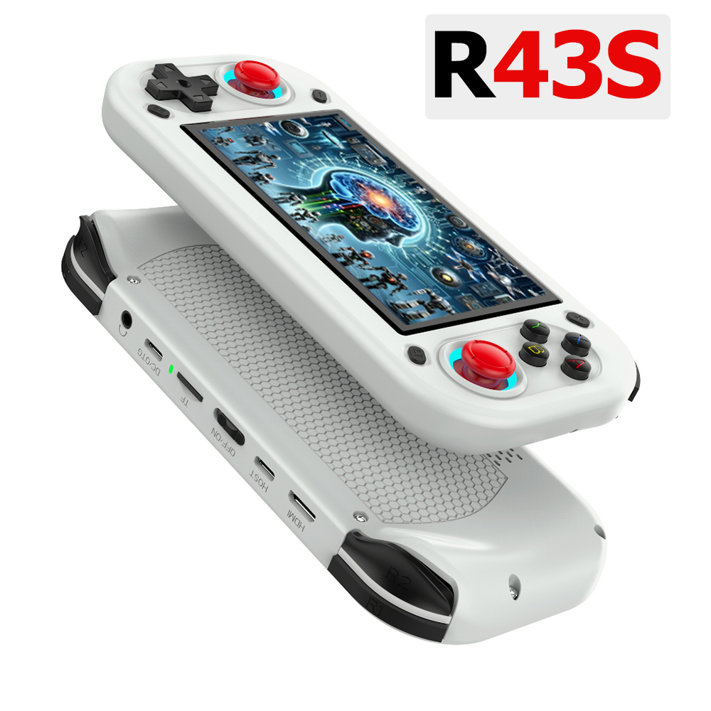 R43S レトロハンドヘルドビデオゲームコンソールオープンソ - Gaming Console Sale のレビューと価格