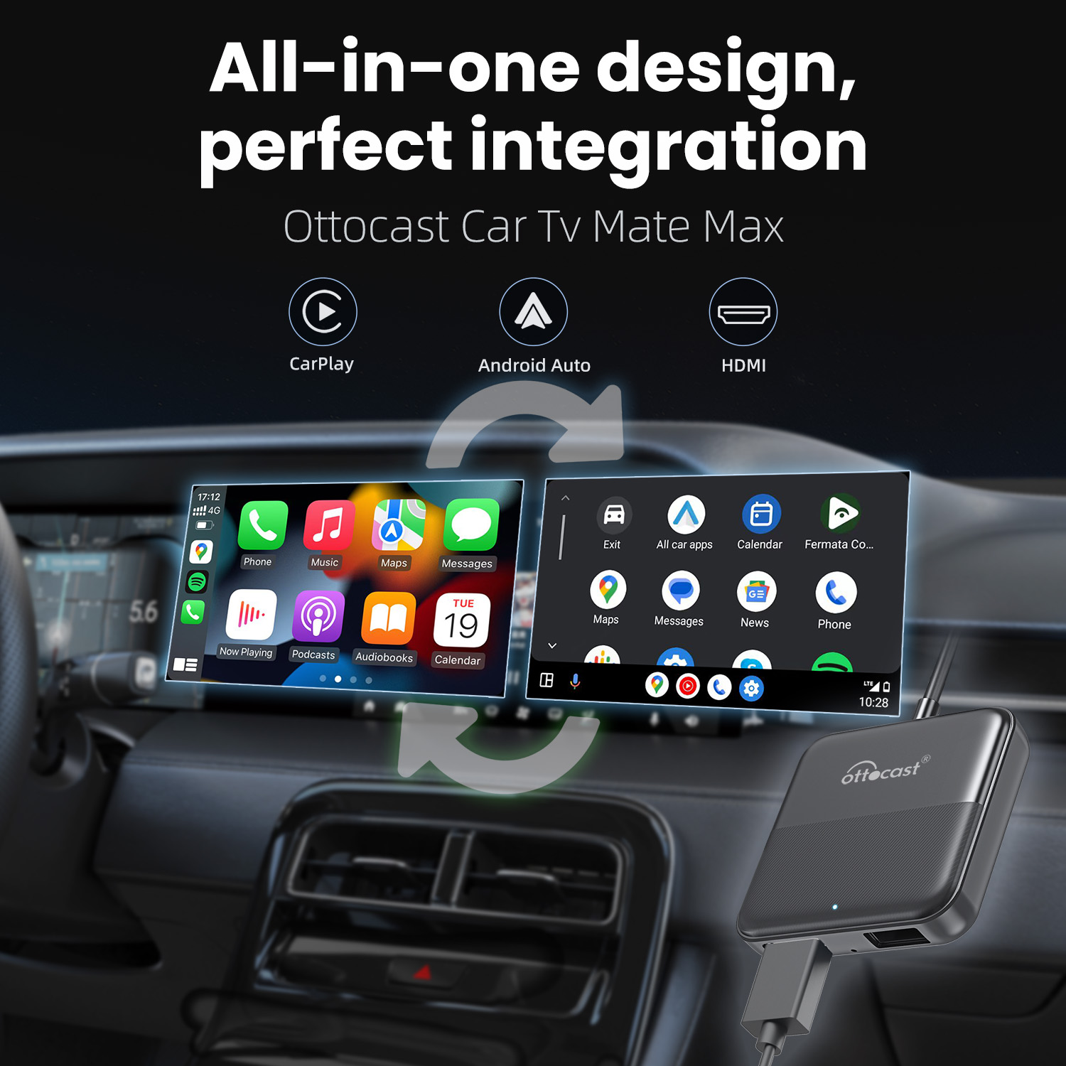 Ottocast Express Car TV Mate ワ - Gaming Console In Car のレビューと価格