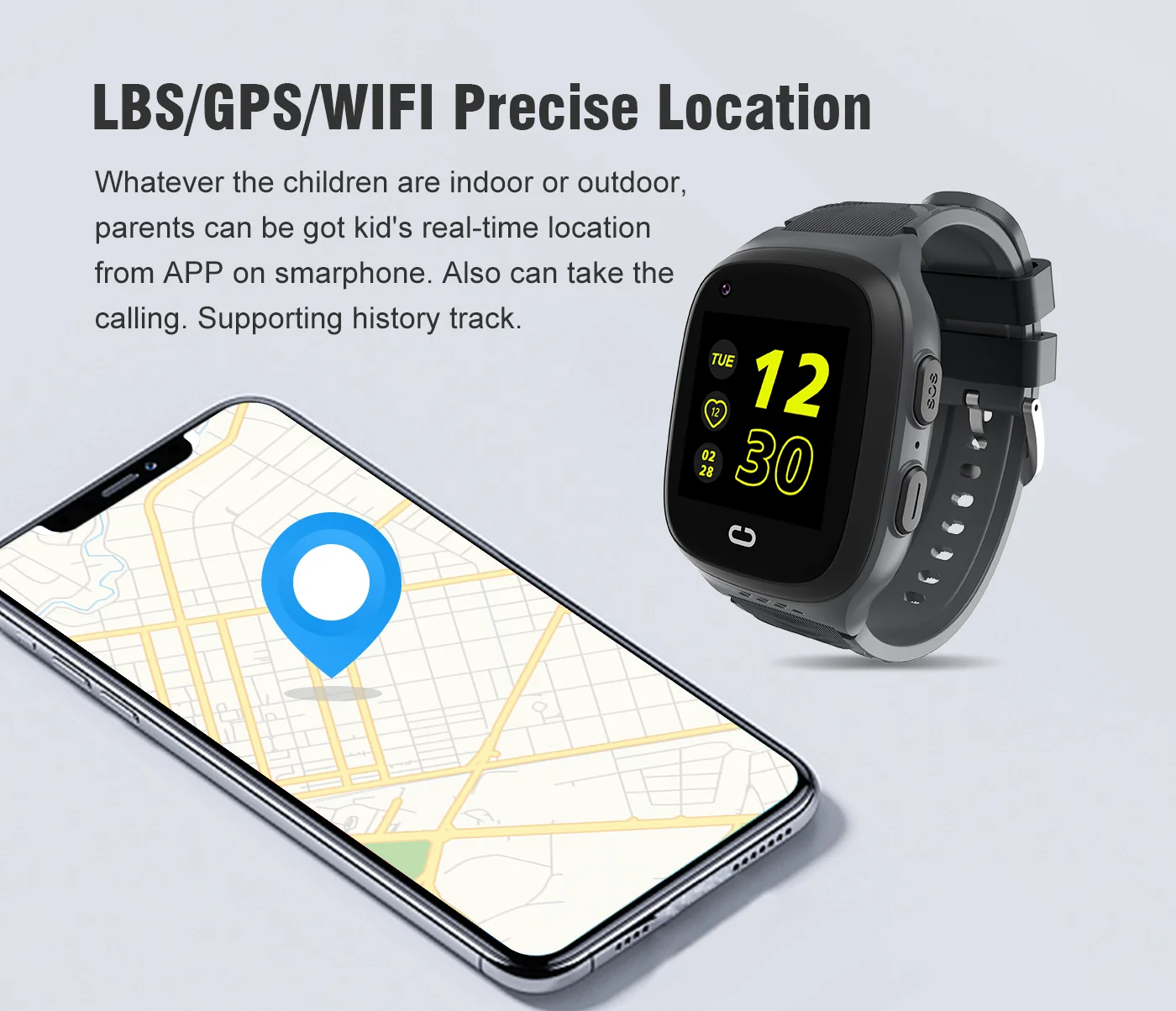 4Gキッズスマートウォッチ SOS防水 WiFi GPSビデ - Gaming Console For Your Phone のレビューと価格