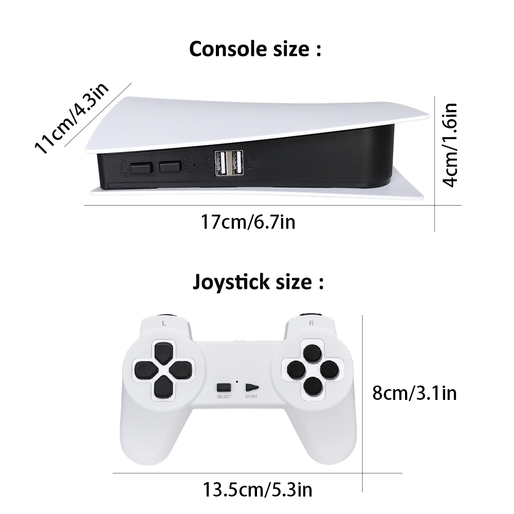 新型GS5 4K HD 8ビットゲームスティック ミニTVビ - Gaming Console Old School のレビューと価格