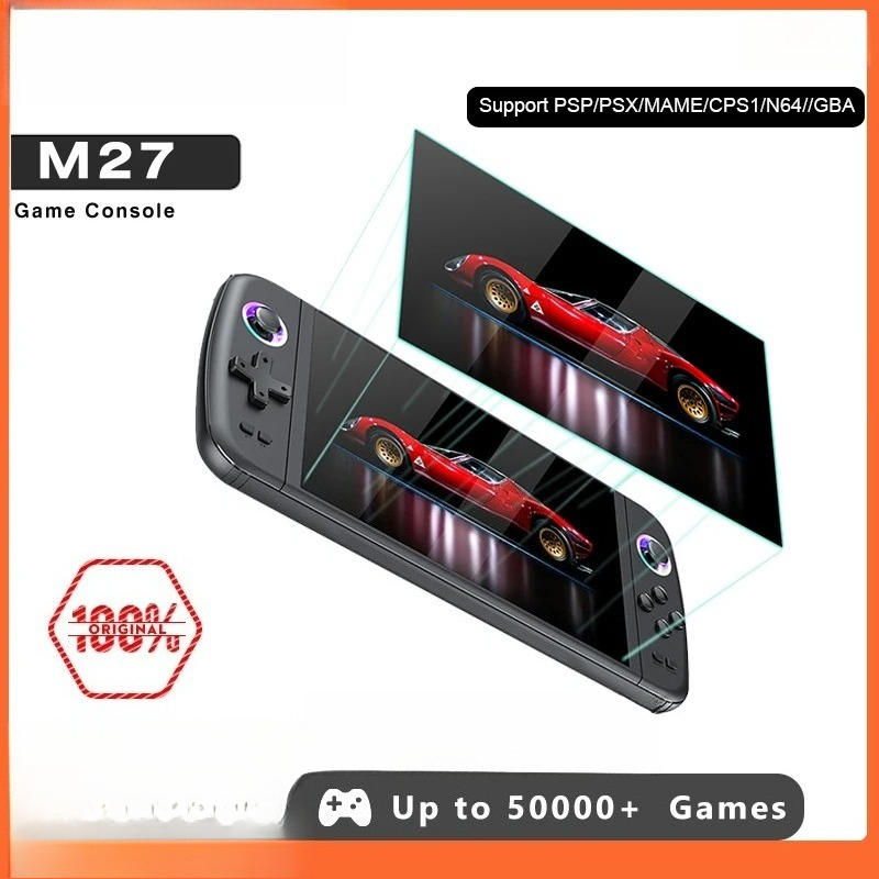 ベストセラーM27携帯ゲーム機 – 7インチ横型HD画面ポー - Gaming Console Handheld Best のレビューと価格