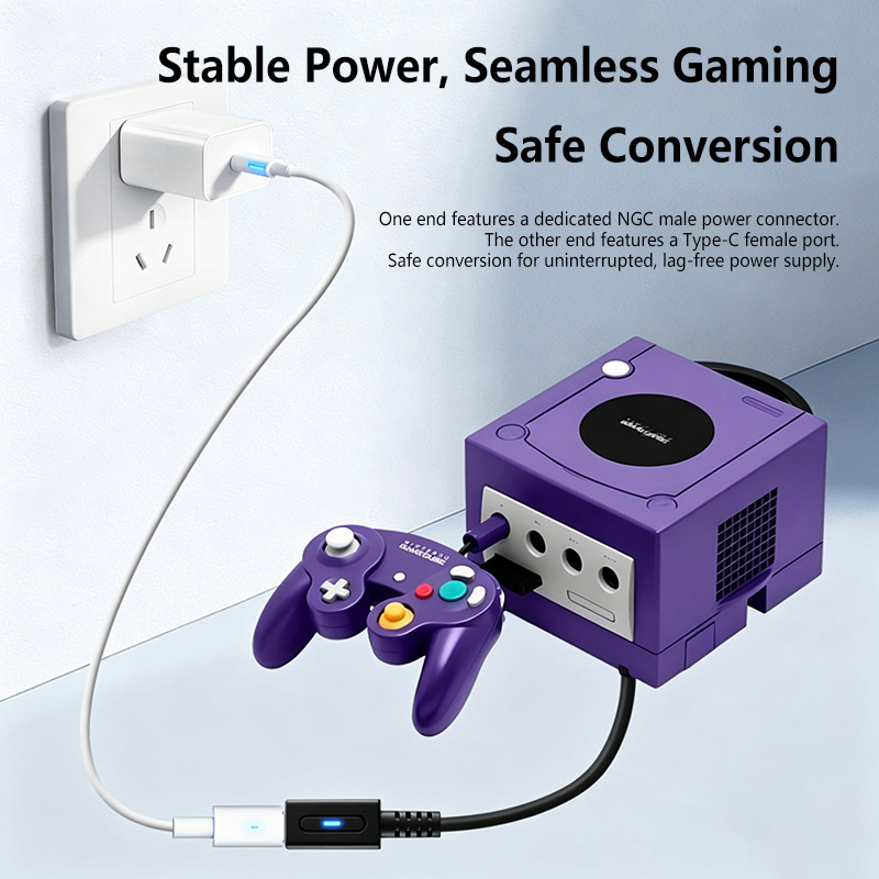 NGC本体用Type-C 45W PD充電ケーブル。Nint - Gaming Console Usb のレビューと価格