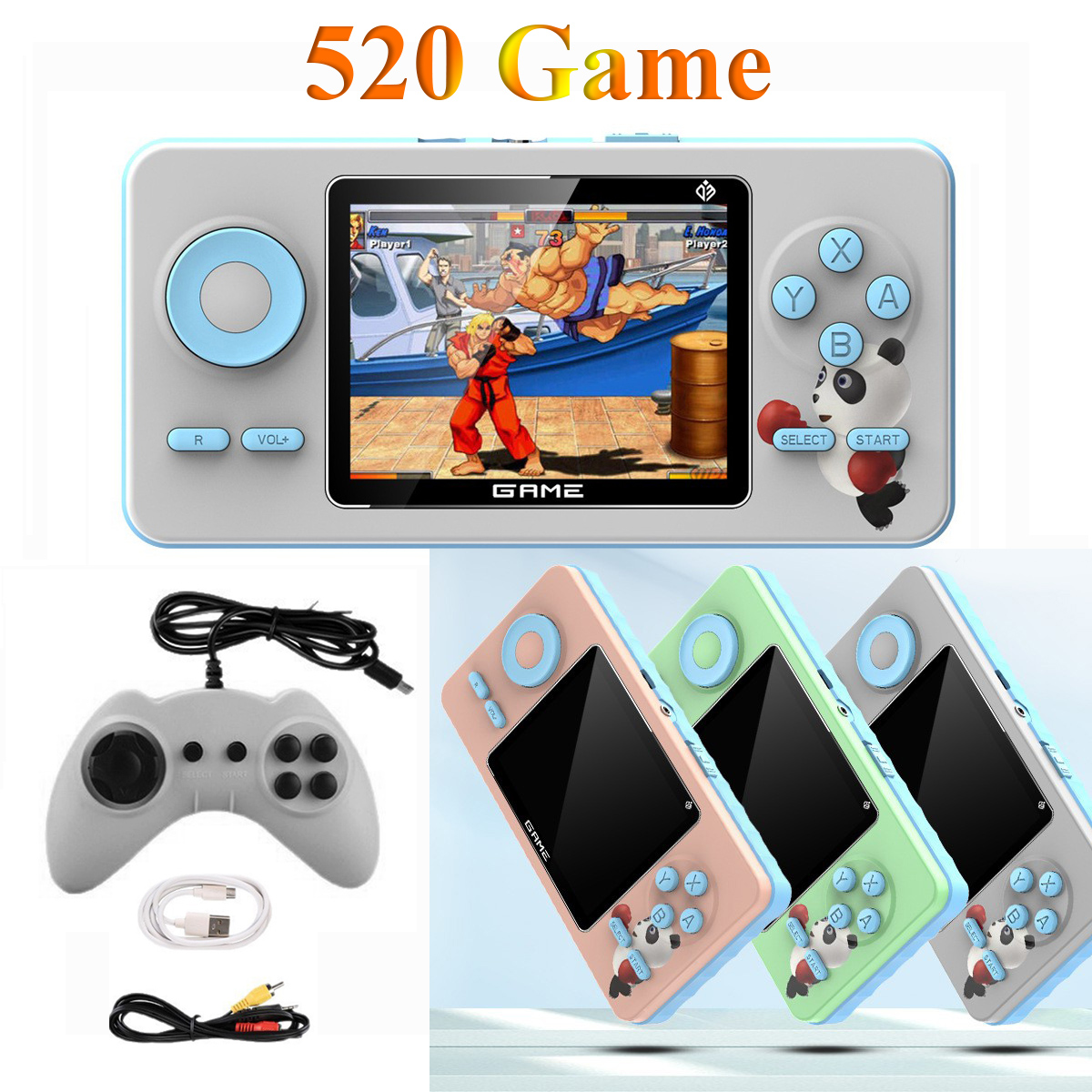 S5ミニレトロビデオゲームコンソール、内蔵520種類のクラシ - Gaming Console 5 Year Old のレビューと価格