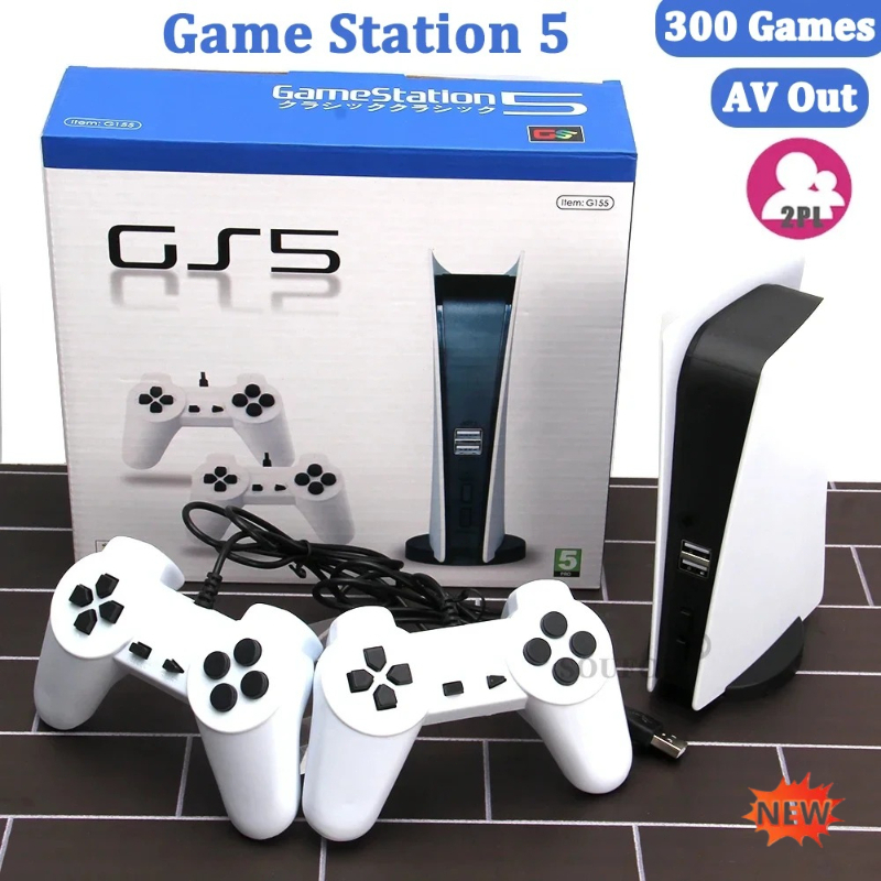 レトロGS5ミニTV携帯型ゲーム機、HD対応、2人プレイ用有 - Gaming Console Old School のレビューと価格