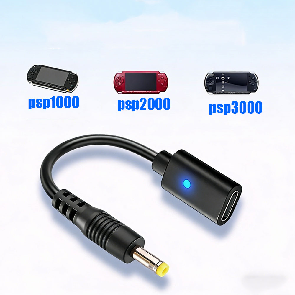 USB C ケーブル PSP1000 2000 3000 コ - Gaming Console Usb のレビューと価格