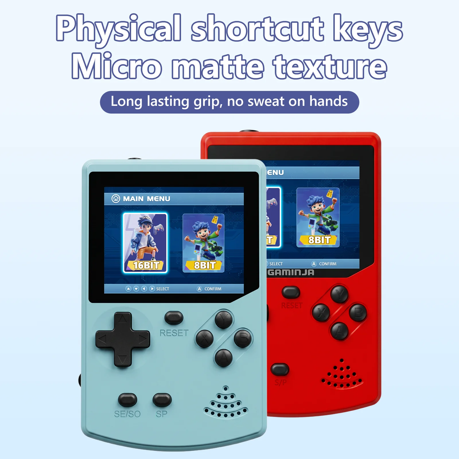 GAMINJA ハンドヘルドゲームコンソール 300 クラシ - Gaming Console For Kids のレビューと価格