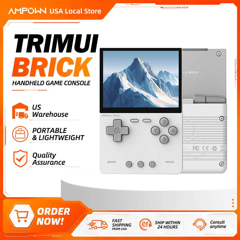 TRIMUI BRICK 携帯ゲーム機 3.2インチIPSス - Gaming Console Linux のレビューと価格
