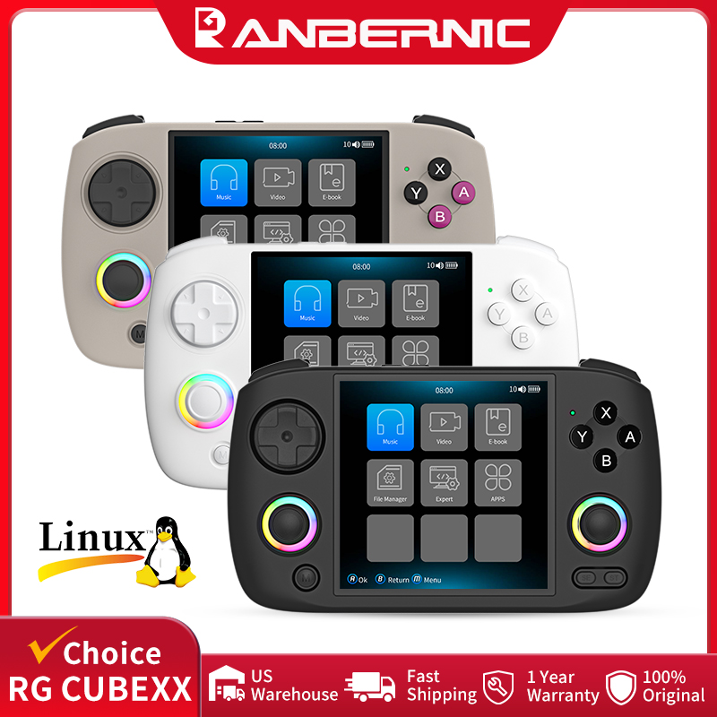 ANBERNIC RG CubeXX 携帯ゲーム機 3.95 - Gaming Console Linux のレビューと価格