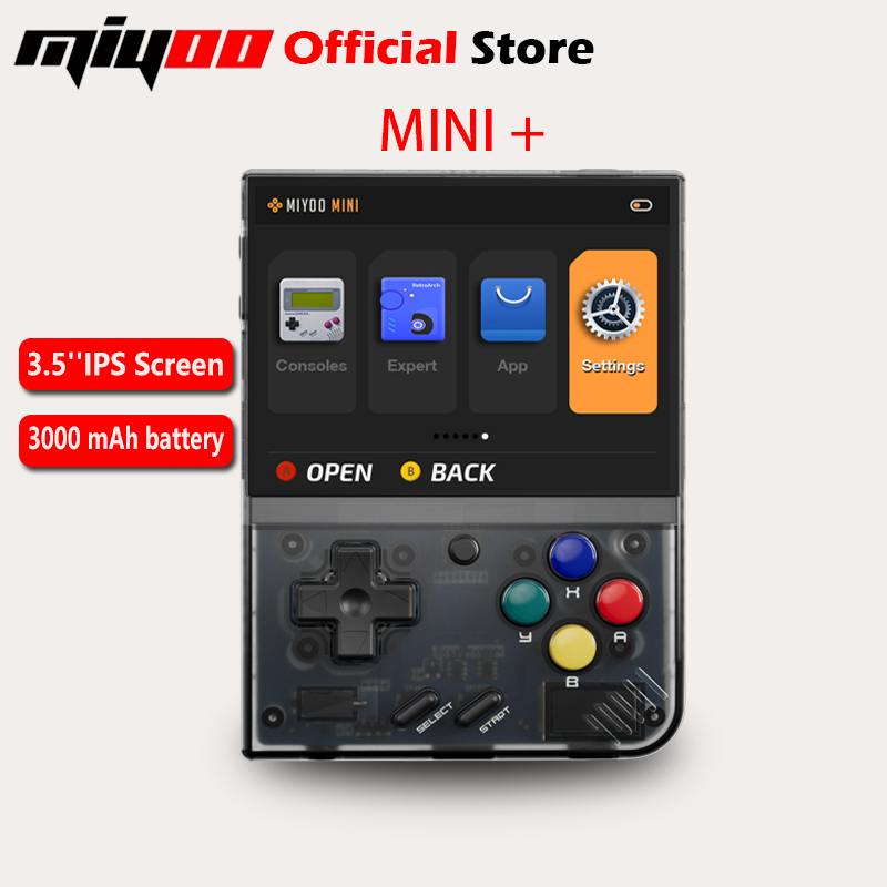 MIYOO ミニプラスポータブルレトロハンドヘルドゲームコン - Gaming Console.Emulators のレビューと価格