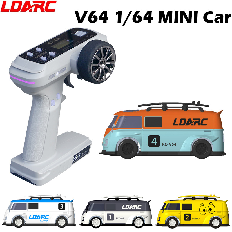 1:64 LDARC V64 ミニリモコンバス キッズテーブ - Gaming Console In Car のレビューと価格