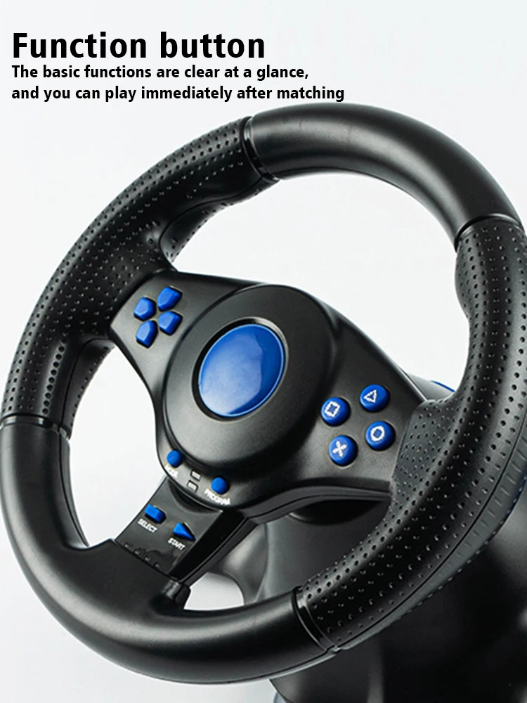 DATA FROG レーシングステアリングホイール（振動フィ - Gaming Console Driving のレビューと価格