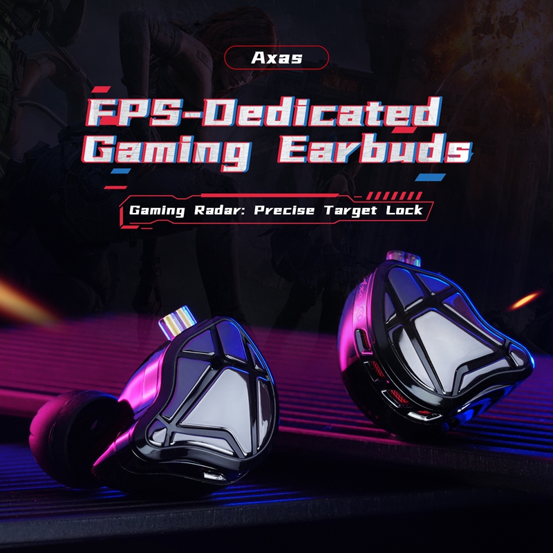    KZ Axas FPSゲーミングIEMヘッドホン プ - Gaming Console For Your Phone のレビューと価格